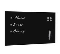 vidaXL Tableau Magnétique Mural en Verre 100x60 cm Ecriture Ecole Maison