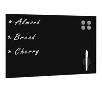 vidaXL Tableau noir magnétique mural en verre – 60 x 40 cm