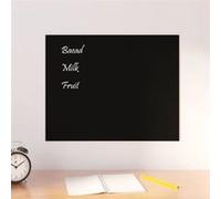 vidaXL Tableau noir magnétique mural Noir 50x40 cm Verre trempé347938 Noir G