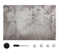 vidaXL Tableau noir magnétique mural Verre 50x30 cm