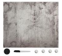 vidaXL Tableau noir magnétique mural Verre 50x50 cm