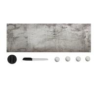 vidaXL Tableau noir magnétique mural Verre 60x20 cm