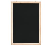 vidaXL Tableau noir mural en bois de cèdre 40 x 60 cm