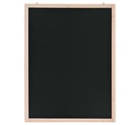 vidaXL Tableau noir mural en bois de cèdre 60 x 80 cm