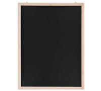 vidaXL Tableau Noir Mural Bois de Cèdre Ardoise Board à Messages Tableau Mémo
