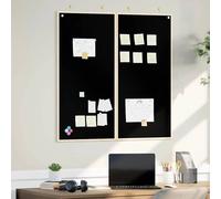 Vidaxl Tableau Noir Noir 100 X 1.4 X 100 Cm Bois Massif En Pin