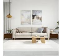 vidaXL Tables basses 2 pcs chêne marron 50x46x35 cm bois d'ingénierie 830859