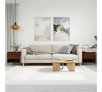 vidaXL Tables basses 2 pcs – Bois d'ingénierie chêne marron 50x46x50 cm