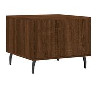 Vidaxl Tables Basses 2 Pcs Chêne Marron 50x50x40 Cm Bois D'ingénierie Marron