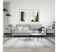 Vidaxl Tables Basses 2 Pcs Gris B¿¿Ton 50x46x50 Cm Bois D'ing¿¿Nierie Gris