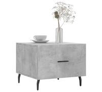 Vidaxl Tables Basses 2 Pcs Gris Béton 50x50x40 Cm Bois D'ingénierie Gris