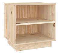 Vidaxl Tables De Chevet 2 Pcs 40x34x40 Cm Bois De Pin Solide Marron