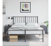 vidaXL Tables de chevet 2 pcs anthracite 34,5x39x44 cm acier
