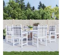 vidaXL Tables de chevet 2 pcs avec LED Blanc 60x35x40 cm