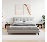 Vidaxl Tables De Chevet 2 Pcs Blanc Brillant 40x35x47,5 Cm Multicolore