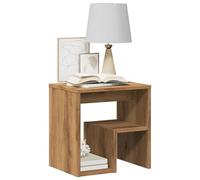 vidaXL Tables de chevet 2 pcs chêne artisanal bois d'ingénierie Marron