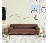 Vidaxl Tables De Chevet 2 Pcs Gris 40x34x35 Cm Bois De Pin Massif Marron