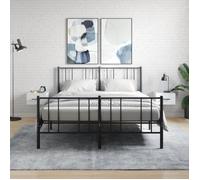 vidaXL Tables de chevet murales 2 pcs blanc brillant 35x35x20 cm