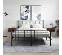 Vidaxl Tables De Chevet Murales 2 Pcs Chêne Fumé 35x35x20 Cm