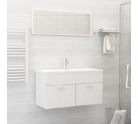 Vidaxl Tables De Chevet Murales 2 Pcs Chêne Fumé 50x36x40 Cm