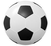 Vidaxl Tables De Football 12 Pcs Blanc Et Noir 3.6 X 3.6 Cm