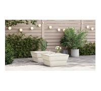 vidaXL Tables de jardin 2 pcs 60x60x30 cm Bois d'épicéa imprégné