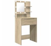 vidaXL Tables de maquillage pour chambre avec tiroir Chêne Sonoma