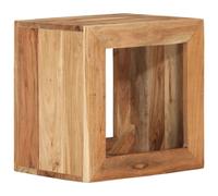 Vidaxl Tabouret 40x30x40 Cm Bois D'acacia Solide Marron