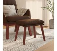 vidaXL Tabouret 45x29,5x35 cm similicuir marron341491 Marron G