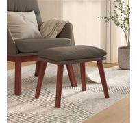 vidaXL Tabouret 45x29,5x35 cm similicuirgris341492 Gris G