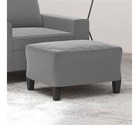 vidaXL Tabouret 60x50x41 cm microfibretissu gris foncé349343 Gris foncé G