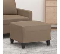 vidaXL Tabouret 60x50x41 cm similicuir cappuccino349340 Marron G