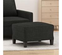 Tabouret 60x50x41 cm tissu noir349331