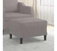 vidaXL Tabouret 60x50x41 cm tissu taupe349286 Taupe G