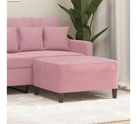 vidaXL Tabouret 70x55x41 cm velours roze349320 Rose G