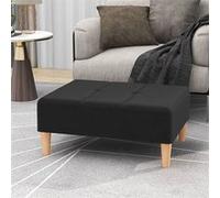 vidaXL Tabouret 78x56x32 cm tissu noir337747 Noir G