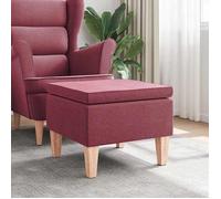 vidaXL Tabouret avec Pieds en Bois Siège Pouf Repose-pied Tabouret de Canapé Salon Salle de Séjour Chambre à Coucher 329428