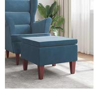 vidaXL Tabouret 329456 – Siège pouf repose-pied avec pieds en bois pour salon/chambre