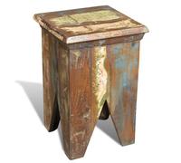 vidaXL Tabouret Bois de récupération massif
