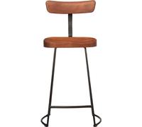 vidaXL Tabouret de bar 2 pcs. 49x43x88 cm Bois massif de manguier