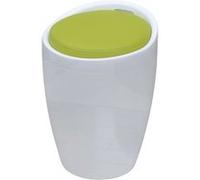 vidaXL Tabouret de bar avec siège amovible Cuir artificiel Rond Vert Blanc G