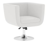 Vidaxl Tabouret De Bar Blanc Similicuir Blanc