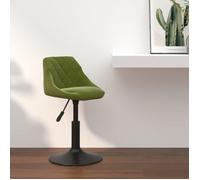 vidaXL Tabouret de bar 335318 – Siège pivotant velours vert clair