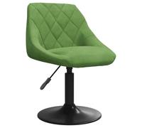 vidaXL Tabouret de Bar Vert Clair Velours