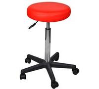 Tabouret De Bureau Rouge Rouge