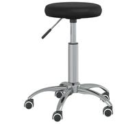 vidaXL Tabouret de massage Similicuir Noir