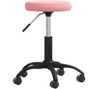 Tabouret de massage velours roze
