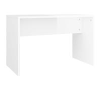 Vidaxl Tabouret De Toilette Blanc Brillant70x35x45cm Bois D'ingénierie Blanc