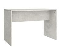 vidaXL Tabouret de toilette Bois d'ingénierie Gris béton 70x35x45 cm