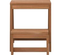 vidaXL Tabouret marchepied pliable en bois massif de sapin